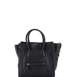 Celine Luggage Bag Grainy Leather Mini #219889C13B